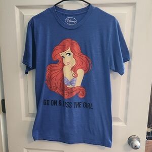 Disney Ariel Blue Graphic Tee